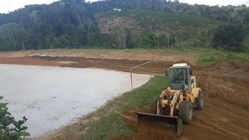 Camacã: Prefeitura recupera Campo do bairro Novo em S.J. do Panelinha

